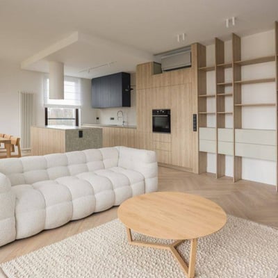 Rental of a modern 4-room apartment, 109 m², Praga-Południe District, Warsaw, Poland